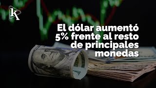 El dólar se fortalece y alcanza un valor máximo de dos años [upl. by Jehiel]