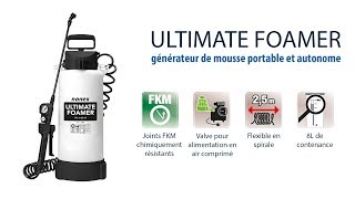 ULTIMATE FOAMER  Générateur de mousse portable et autonome [upl. by Nanaek]