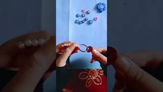 Key ring making with clay flower 💠💠 [upl. by Yrreg]