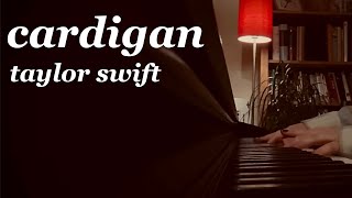 taylor swift  cardigan piano cover [upl. by Mort]