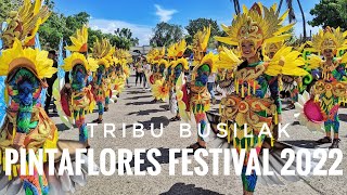 Pintaflores Festival 2022  Tribu Busilak pintaflores2022 [upl. by Nefets645]