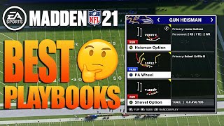 Top 5 BEST Playbooks in Madden 21 To Win More Games [upl. by Yrrat]