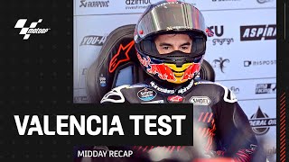 Midday Recap of the ValenciaTest 🔧  MotoGP2024 [upl. by Gilli]