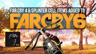 Brand New Far Cry 4 Items Free Splinter Cell Item amp More Added To Far Cry 6 Far Cry 6 Pagan DLC [upl. by Bobette]