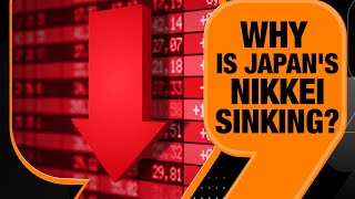 Global Stock Markets Crash Japan’s Nikkei Taiex Tumbles 12 Dow Jones SampP Nasdaq Sensex Nifty [upl. by Field171]