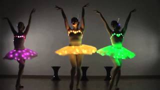 LED Ballerinas  Ballerina Dance  Modern Ballet Show  Contraband Entertainment [upl. by Lynde]