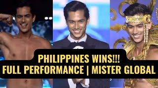 PHILIPPINES WINS  Mister Global 2024  FULL PERFORMANCE  Dom Corilla [upl. by Cowey308]