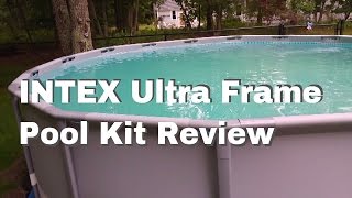 Intex UltraFrame Pool Kit Review [upl. by Gerladina]