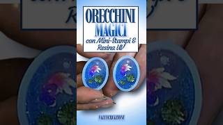 💫 Creiamo Orecchini Magici con Mini Stampi e Resina UV🧚‍♀️fairytales gioiellifattiamano faidate [upl. by Walling894]