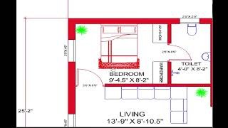 20 x 4685quot SMALL HOUSE DESIGN20x 4685quot GHAR KA NAKSHA 930 SQFT HOUSE PLANNORTH FACE PLAN [upl. by Pooley]