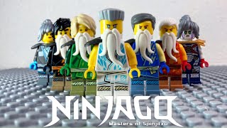 Old Ninjas  LEGO Ninjago Compilation Full Episodes [upl. by Lahtnero]