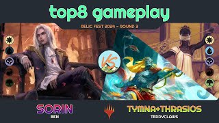 Sorin vs Tymna amp Thrasios  Relic Fest 2024  R3  Duel Commander  EDH│MTG│bitzelberg [upl. by Kieger]