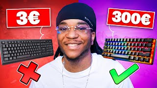 CLAVIER À 3€ VS CLAVIER À 300€ [upl. by Walrath151]