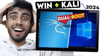 DUAL BOOT Windows amp Kali Linux Perfectly Without Error🔥 Step By Step Guide For PCLaptop [upl. by Ardnaet]