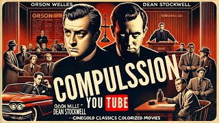 Compulsion 1959  Colorized Crime Thriller  HD Classic Movie  CineGold [upl. by Akcebar]