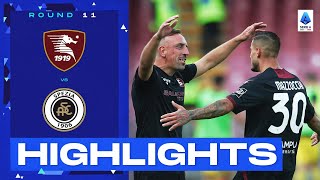 SalernitanaSpezia 10  Mazzocchi wins it with a screamer Goal amp Highlights  Serie A 202223 [upl. by Ainna679]