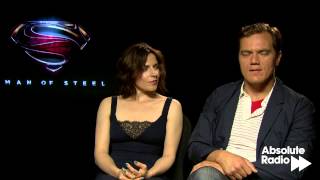 Man of Steel Michael Shannon and Antje Traue [upl. by Ruthven269]