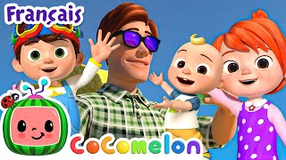 Chanson de la fête des pères  Fête des pères  CoComelon en Français  Chansons pour bébés [upl. by Coral]