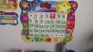 Preschool Wall Calendar [upl. by Cobb]