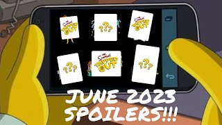 Tapped Out June 2023 Event SPOILERS  Whats Included In The Next Major TSTO Event [upl. by Aicnatsnoc]