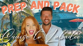 Prep amp Pack with Me for Cruise to Labadee Haiti [upl. by Whiney]