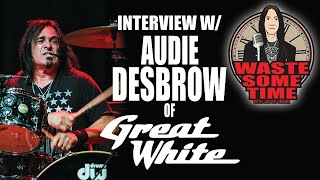 AUDIE DESBROW of GREAT WHITE Interview [upl. by Winzler]