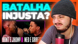 PEGOU F0GO 🔥 KANT E JHONY X NEO E GRAFITEH  PRIMEIRA FASE  360ª BATALHA DA ALDEIA  REACT BAUEB [upl. by Danais707]