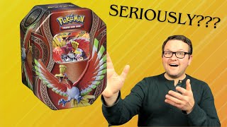 Unboxing Mysterious Powers Tins Unexpected XY Packs amp Epic Pulls  HoOh Giveaway [upl. by Costin]