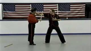 Professor Remy Presas wrist lock cane take down [upl. by Sivlek274]