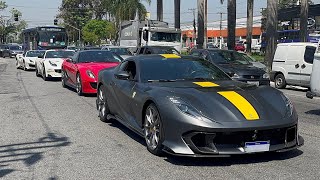 MAIOR ENCONTRO DE FERRARI DO BRAZIL  Supercars Brazil 2023  Parte 2 [upl. by Buderus]