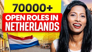 8000 companies can sponsor you a WORK VISA in Netherlands  QUICKEST way to move to Netherlands 🇳🇱 [upl. by Anera]