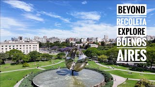 Four Iconic Landmarks  Plaza de Mayo Jardin Japonis Buenos Aires  Argentina  4K Walk [upl. by Jasper]