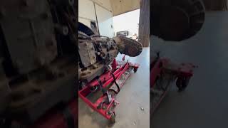 Ford F550 Transmission Install mechanic snapon transmission fleetmechanic ford f550 [upl. by Ailssa731]