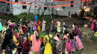 6 BATHUKAMMA 2024  KESHAVA NAGAR COLONY  SANGAREDDY  2024 [upl. by Cadell]