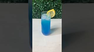 Blue Shokata Mocktail asmrsounds drink bluecuracao soda refreshing [upl. by Tacy]