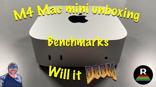 M4 Mac mini unboxing benchmarking and will it DOOM [upl. by Nivek]