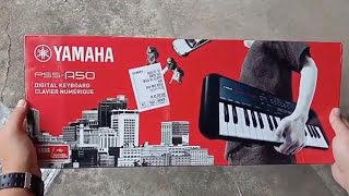 Yamaha PSSA50 Unboxing [upl. by Hsiri]