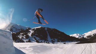 El Tarter Snowpark  Grandvalira Andorra  GoPro Hero 8 Black 4K [upl. by Lambart]