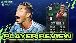 DAVID NERES 88  Lohnt sich die SBC  FIFA 22 Player Review [upl. by Arikehs]