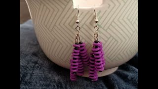 HEISHI BEAD EARRINGS [upl. by Gilliam]