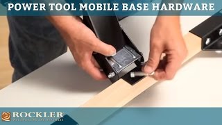 Rockler Power Tool Mobile Base Hardware [upl. by Getraer830]