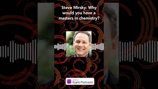 Steve Mirsky Why would you have a masters in chemistry  The Story Collider [upl. by Barger691]