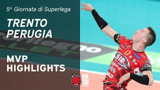 Oleh Plotnytskyi Top Plays from Itas Trentino vs Sir Susa Vim Perugia  VBW  SuperLega [upl. by Karlen]