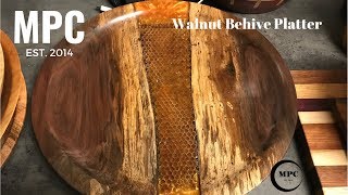 Wood Turning  Honeycomb Beehive [upl. by Matthaeus]