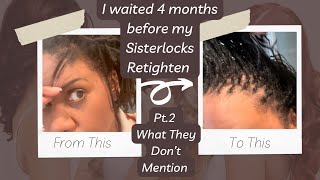 What They Didn’t Tell You About Sisterlocks 4Month Retie Journey 🌱💆🏽‍♀️ Part 2 [upl. by Emmerie]