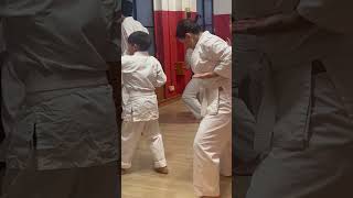 Day 1 of Karate Lessons barubaltv karate karatekid [upl. by Kary]