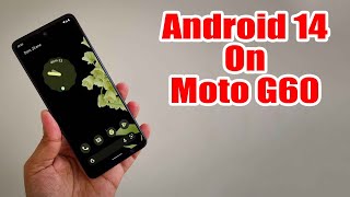 Install Android 14 on Moto G60 Pixel Experience Rom  How to Guide [upl. by Ameehs162]