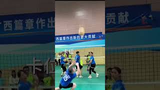 额，这来回球防守绝了 气排球 排球🏐 羽毛球 [upl. by Manara424]