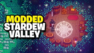 Playing ONE OF THE BIGGEST Stardew Valley Modpack [upl. by Tillion]