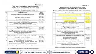 Update about Modified Schedule of Counselling for JENPASUG 24 mbbs neet2024 wbjee bscnursing [upl. by Idelle860]